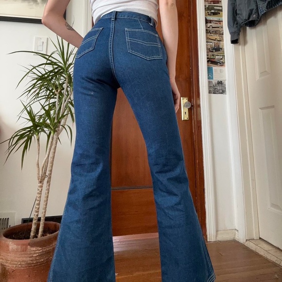 Tommy Hilfiger Flared Blue Jeans y2k - Picture 4 of 4